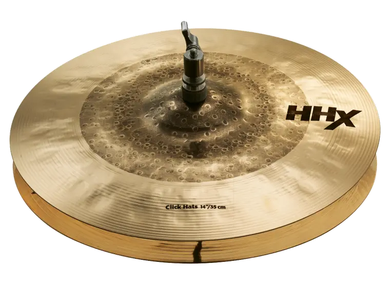 Sabian HHX' 14 Click Hats, Brilliant 11402XBC 
